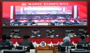 Rapat Paripurna DPRD Kota Bogoir Untuk pengesahan RAPBD 2025