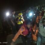 BPBD Kabuapten Bogor berhasil mengevakuasi pemuda yang tenggalm di sungai Cileungsi