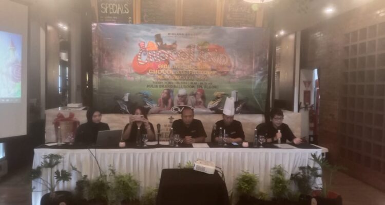 Press Conference Bigland Hotel Bogor terkait malam tahun baru