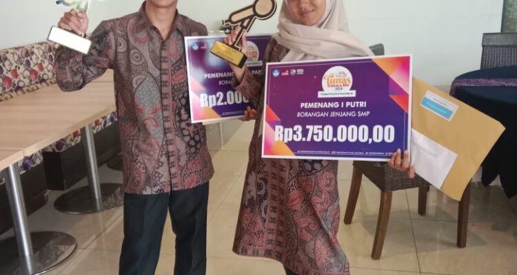 Dua Pelajar SMP asal Kabupaten Bogor