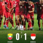 Timnas Indonesia meraih kemenangan perdana d Asean Cup 2024 melawan Myanmar 2024