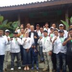 Relawab BDR dan Mulyaharja berfoto bersama walikota bogor terpilih