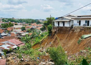 Lokasi gang barjo yang akan di buat taman