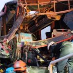 Bis yang angku siswa siswi asal Bogor ringsek di Tol malang, Foto/ Istimewa