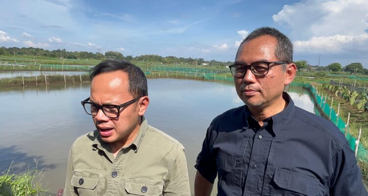 Wakil Menteri Dalam Negeri, Bima Arya bersama Sekda Kabupaten Bogor, Ajat Jatnika