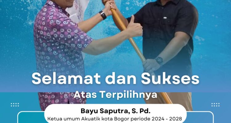 Ketua Pengcab Akuatik Kota Bogor, Bayu Saputra