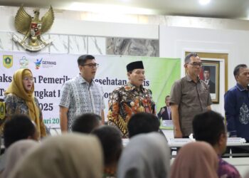 Ketua DPRD Kabupaten Bogor, Sastra Winara siap mengalokasikan anggaran di APBD untuk mensukseskan program Astacita Prabowo Subianto yang keempat soal kesehatan masyarakat.