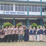 Tim SDIT ASy-Syukriyyah dan LPIA, Cipondoh, Kota Tangerang, melakukan studi banding terkait program bilingual ke SD Bina Insani, Bogor, Selasa (11/2/2025). (Kredit foto: Dok SBBI)