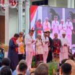 6 Tokoh Agama mengiringi doa untuk wali Kota Bogor dan wakil Walikota Bogor saat inagurasi, Foto Echa Nur Maulida