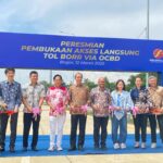 Pembukaan akses tol borr melalui OCBD