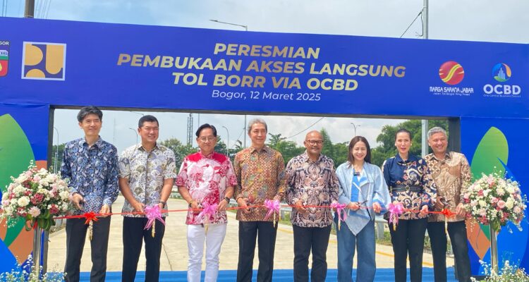 Pembukaan akses tol borr melalui OCBD