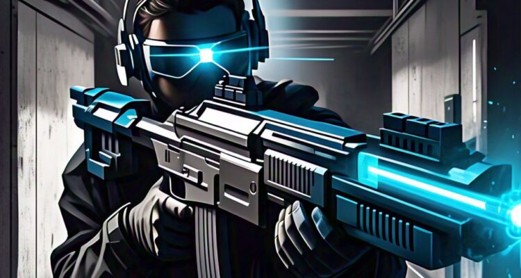 Ilustrasi penembakan (Meta Ai)