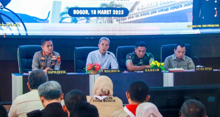 rapat koordinasi lintas sektoral untuk memastikan kesiapan pengamanan selama musim Lebaran