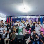 Foto bersama Pimpinan DPRD Kota Bogor dan PWI beserta Anak Yatim (Foto, Dokumentasi Setwan DPRD Kota Bogor)