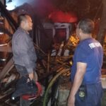 Proses evakuasi kebakaran di Bondongan di Bogor (Foto/Istimewa)