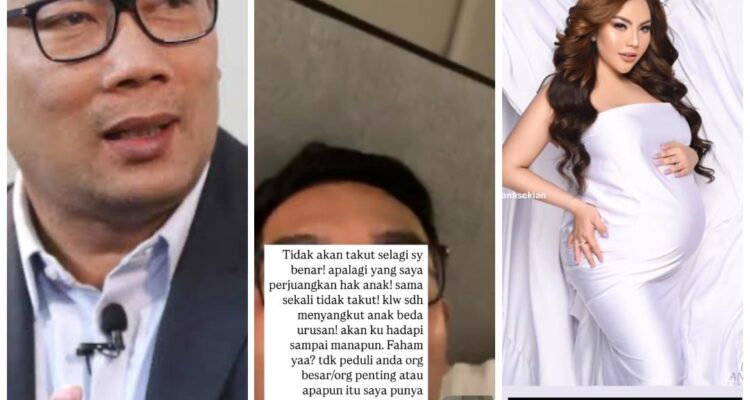 Ridwan Kamil dan Lisa Mariana yang diduga menjalin hubungan gelap (Foto/ Kolasase Instagram)