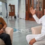 Anggota KKSU, Nandar bersama Gubernur Jawa Barat, Dedi Mulyadi