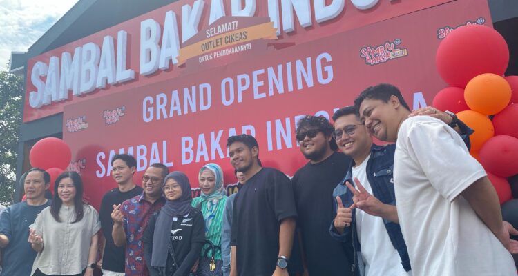 Peresmian Sambal Bakar Indonesia di Cikeas Bogor pada 19 April 2025