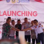 Bupati Bogor, Rudy Susmanto saat meresmikan jalan di area Pakansari Cibinong Bogor