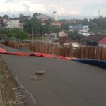 Kondisi longsor di Batu Tulis yang diwacanakan akan menjadi leuweng Batu Tulis (Foto/Adi Wirman)