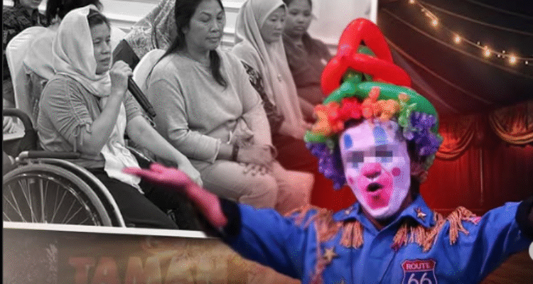 mantan pemain Oriental Circus Indonesia (OCI) (Instgaram Merindik)