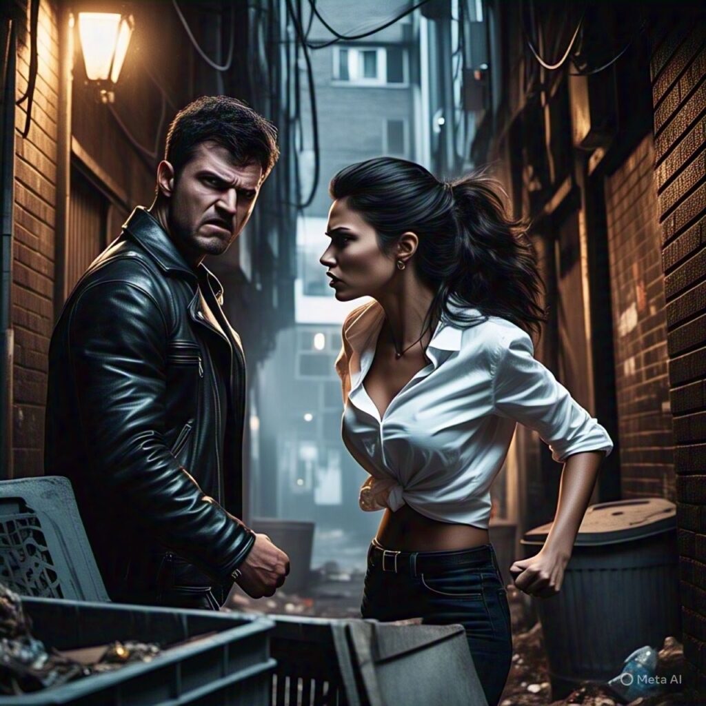 Ilustrasi kekerasan (Meta Ai)