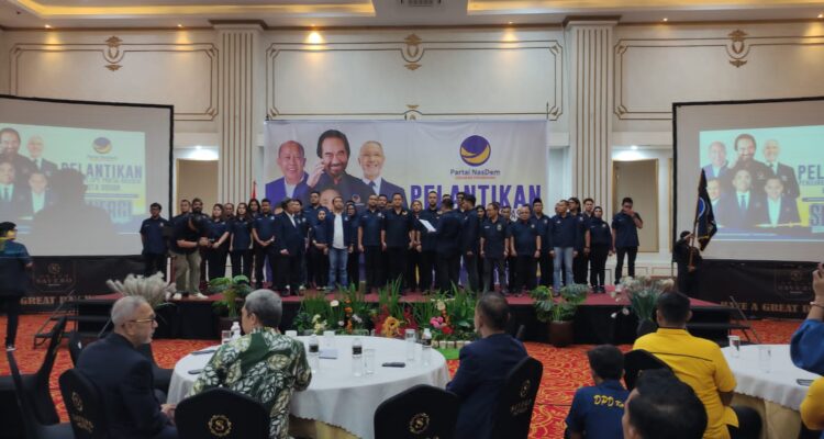 Pelantikan pengurus DPD Nasdem Kota Bogor