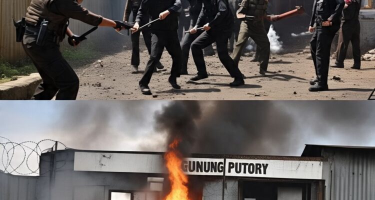 Ilustrasi Penggerebekan dan penangkapan oleh Polisi