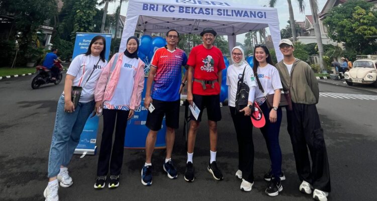 BRI jakarta saat menghadiri kegiatan CFD