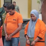 Pelaku penjualan susu kadaluarasa yang ditangkap Polresta Bogor Kota