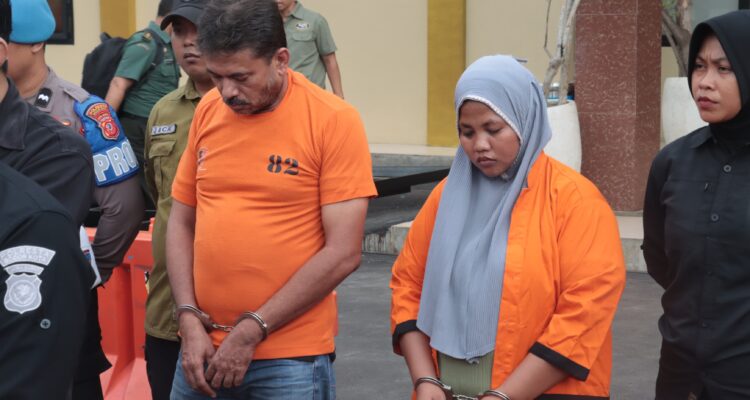 Pelaku penjualan susu kadaluarasa yang ditangkap Polresta Bogor Kota