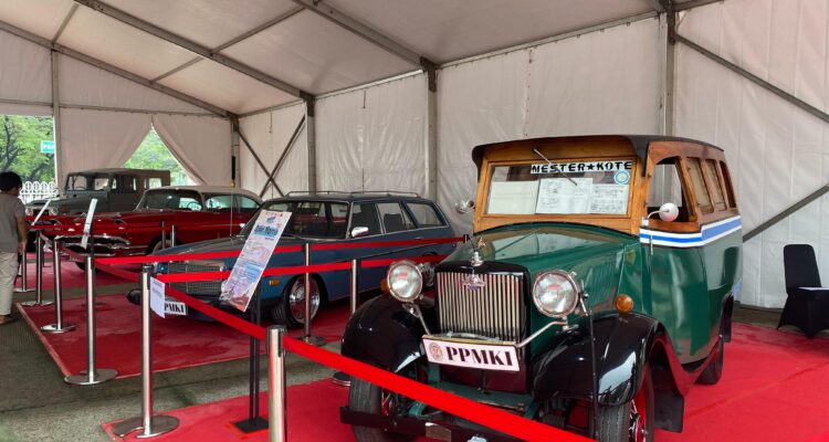 otomotif klasik dalam gelaran Kabogorfest 2025, foto/Echa Nur Maulida
