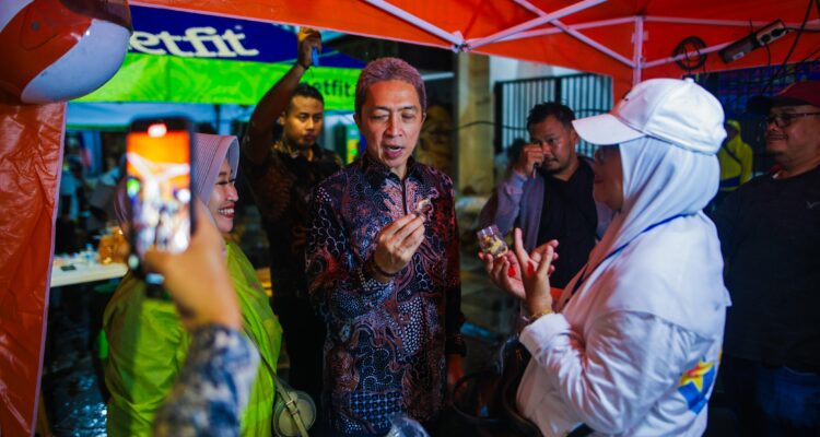 Wali Kota Bogor, Dedie A Rachim saat menghadiri acara Bogor Suka Suka