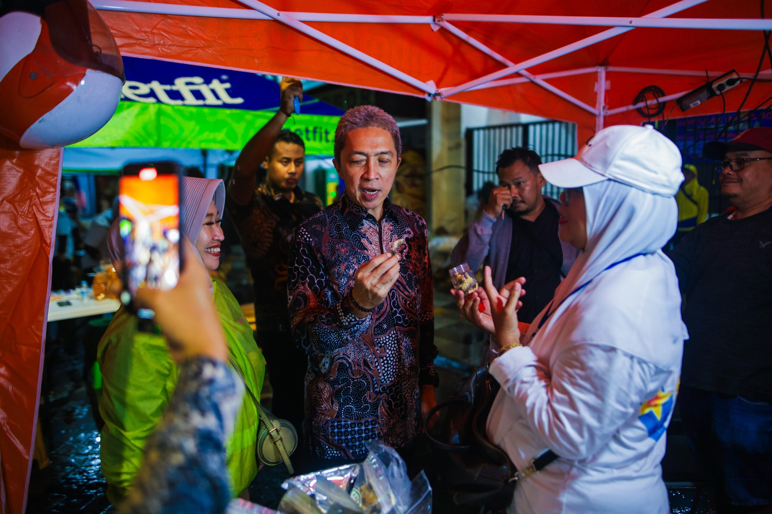 Wali Kota Bogor, Dedie A Rachim saat menghadiri acara Bogor Suka Suka