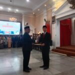 Sekda Kota Bogor, Deny Mulyadi saat dilantik oleh Wali Kota, Dedie A Rachim