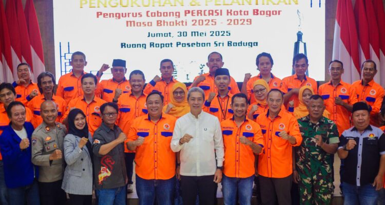 Pengurus Cabang (Pengcab) Persatuan Catur Seluruh Indonesia (Percasi) Kota Bogor resmi dilantik untuk masa bakti 2025–2029