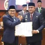Ketua DPRD, Satra Winara dan Bupati Bogor, Rudy Susmanto