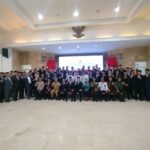 Foto Bersama Wali kota dan Wakil Walikota bersama forkopimda dan jajaran kepadal dinas yang baru