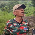 Jajar Sudrajat, Saksi mata peristiwa longsor di salah satu villa di puncak Bogor, Foto/Abizar