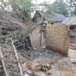 Situasi rumah lansia yang tertimbun longsoran di Rancabungur Bogor, Foto//Istimewa