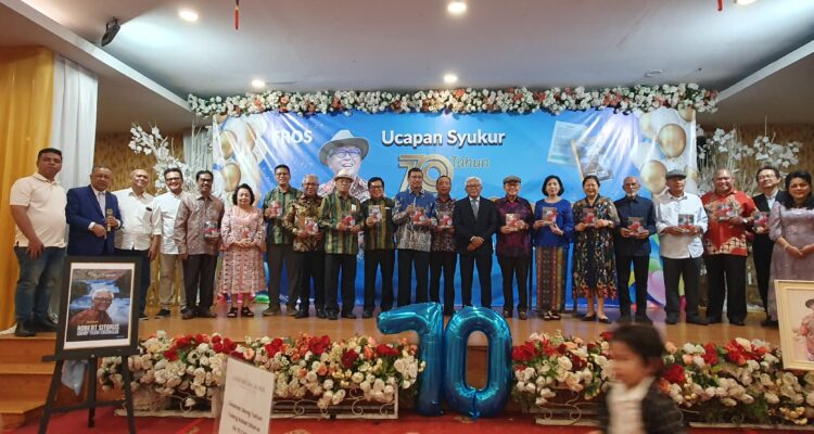 Peluncuran Buku 70 Tahun Robert Sitorus, Foto/Istimewa