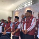 Mensos bersama Muhaimin Iskandar saat membuka Sekolah Rakyat di Sentra Terpadu Inten Soeweno, Kabupaten Bogor, Foto/Echa Nur Maulida