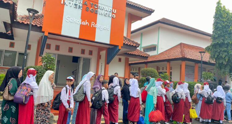 Situasi Sekolah Rakyat di Bogor, Foto/Echa Nur Maulida