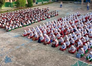 Penampakan siswa-siswa saat bersekolah, Foto/Pemkab Bogor