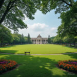 Ilustrasi gambar Lapangan Manunggal Kota Bogor, Foto/Meta Ai