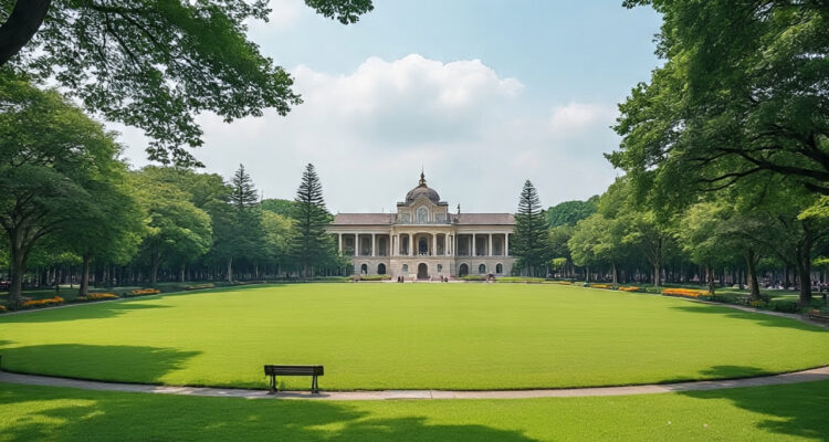 Ilustrasi gambar Lapangan Manunggal Kota Bogor, Foto/Meta Ai
