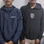 Dua pelaku yang ditangkap Polres Bogor karena memiliki senjata api dan sempat viral di X Twitter, Foto/Istimewa