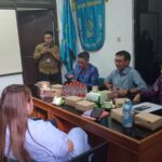 Fraksi PAN Kota Bogor saat melakukan kunjungan ke PGRI, Foto/Istimewa