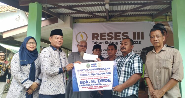 Wakil Ketua Fraksi Demokrat DPRD Provinsi Jawa Barat, H Dede Candra Sasmita
