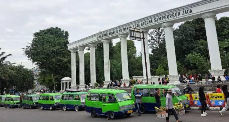 Penampakan angkot di Kota Bogor, Foto/Diskominfo Kota Bogor